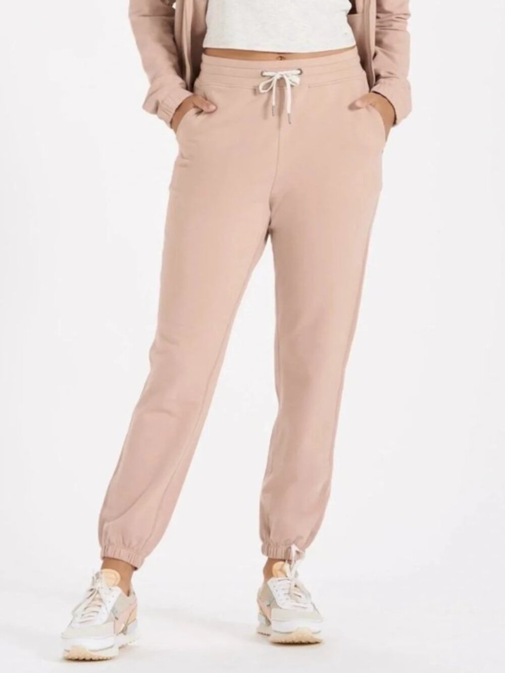 Vuori Laguna Lounge Pant 2.0 Dogwood Pink Joggers Size Small